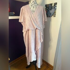 Pale Pink Plus Size Lane Bryant Dress NWT